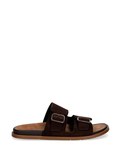 Camper Lluc Sandals In Brown