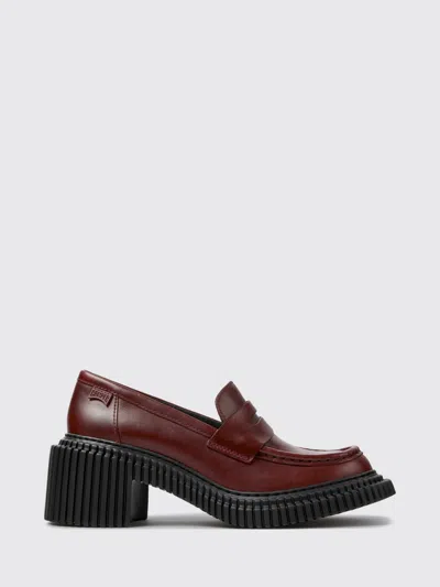 Camper Loafer Woman Color Burgundy