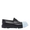 Camper Junction Removable-toecap Loafers In Black
