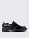 Camper Walden Leather Loafers In Schwarz