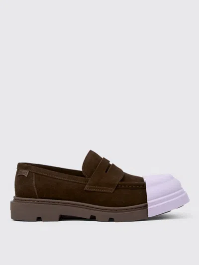Camper Loafers  Woman Color Brown In Braun