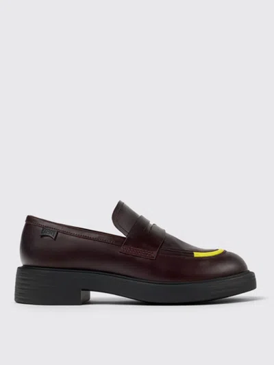 Camper Loafers  Woman Color Burgundy In Burgunderrot