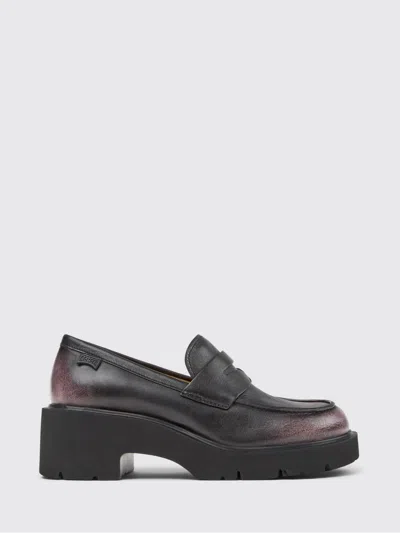 CAMPER CAMPER MILAH LOAFERS IN USED-EFFECT LEATHER,H45271005