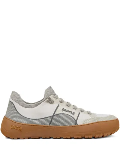 Camper Logo-detail Knitted Sneakers In Multi