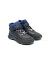 Camper Logo-patch Ankle Boots In Blue