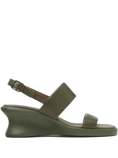 Camper Louise Buckled Sandals In Green