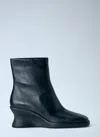 Camper Louise Wedge-heel Ankle Boots In Black