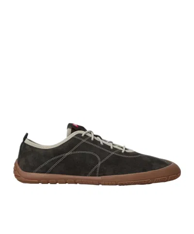 Camper Low-top Lace-up Sneakers In Brown