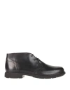 Camper Man Ankle Boots Black Size 12 Soft Leather In Black