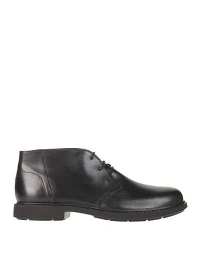 Camper Man Ankle Boots Black Size 12 Soft Leather