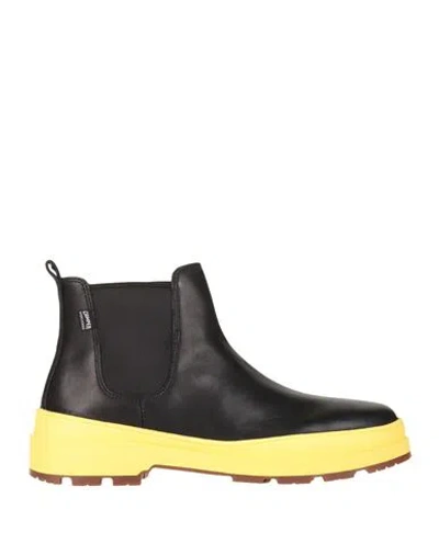 Camper Man Ankle Boots Black Size 11 Soft Leather