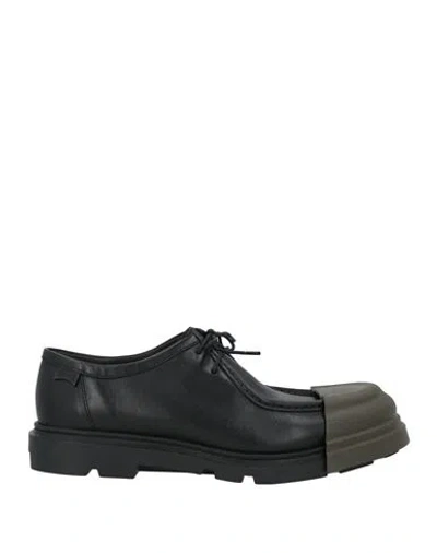 Camper Man Lace-up Shoes Black Size 9 Soft Leather