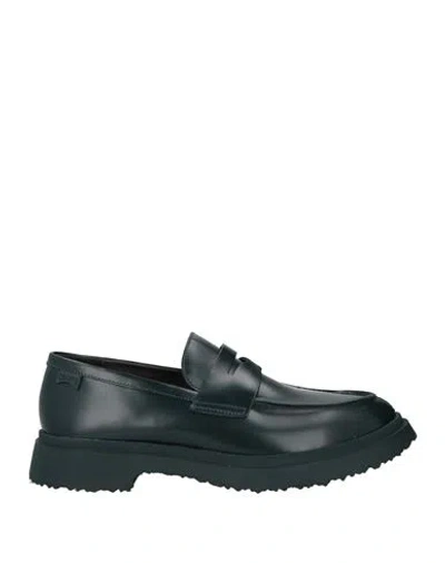 Camper Man Loafers Dark Green Size 9 Leather