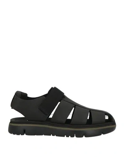 Camper Man Sandals Black Size 10 Leather