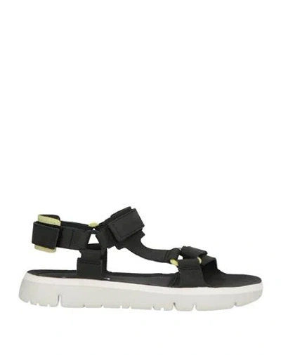Camper Man Sandals Black Size 10 Leather
