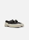 Camper Pix Buckled Leather Ballet Flats In Black
