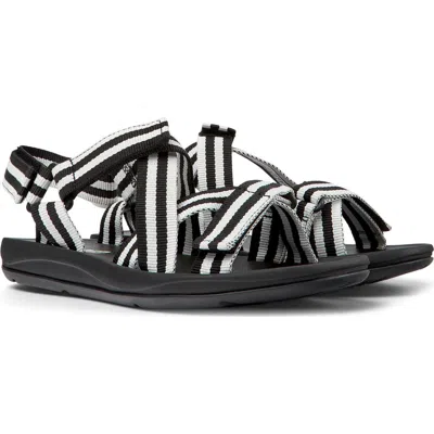Camper Match Sandal In Black