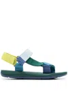 Camper Match Touch-strap Sandals In Blue