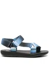 Camper Match Twins Multi-strap Sandals In Blue