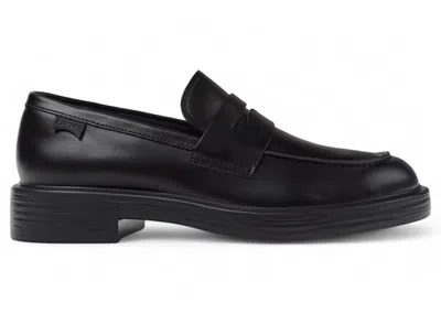 Pre-owned Camper Men's  Dean Loafer Moccasins Sneakers In Black