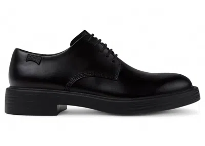Pre-owned Camper Men's  Dean Oxford Sneakers In Black