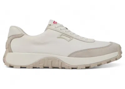 Pre-owned Camper Men's  Drift Trail Sneaker White Grey Sneakers In Ivory