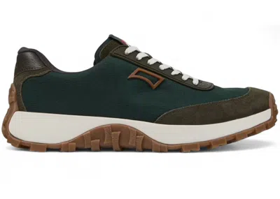 Pre-owned Camper Men's  Drift Trail Sneakers In Green/gum