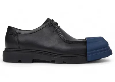 Pre-owned Camper Men's  Junction Loafer Blue Sneakers In Black
