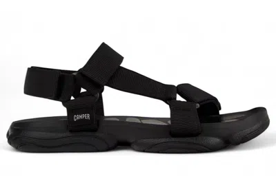 Pre-owned Camper Men's  Karst Sandal Sneakers In Black