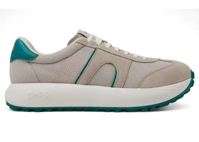 Pre-owned Camper Men's  Pelotas Athens Sneaker Green Sneakers In Grey In Gray