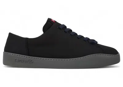 Pre-owned Camper Men's  Peu Touring Recycled Pet Sneaker Grey Sneakers In Black