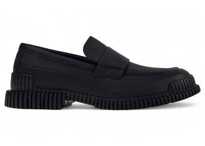 Pre-owned Camper Men's  Pix Loafer Leather Sneakers In Black