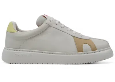 Pre-owned Camper Men's  Twins K21 Sneaker Beige Blue Yellow Sneakers In White