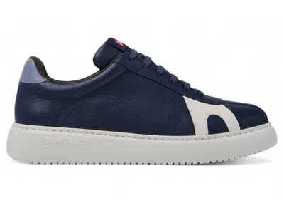 Pre-owned Camper Men's  Twins Sneaker Sneakers In Blue/white In Multi