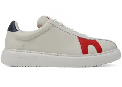 Pre-owned Camper Men's  Twins Sneaker Sneakers In White/red/navy Blue In Multi
