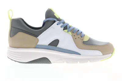 Camper Men's Low Top Lace Up Sneakers Shoes In Lamper Beige, Pad. Swing/kit Bla In Multi