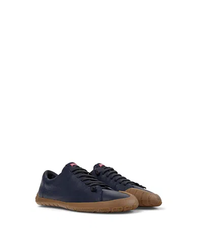 Camper Men's Peu Path+ Leather Shoes In Black