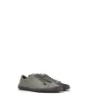 Camper Men's Peu Path+ Leather Shoes In Gray