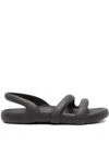 Camper Kobarah Flat Open-toe Sandals In Nero