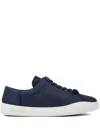 Camper Peu Touring Navy Lace-up Sneakers In Blue