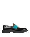 Camper Twins Colour-block Loafers In Multicolor