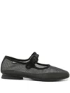 Camper Casi Myra Ballerina Shoes In Black