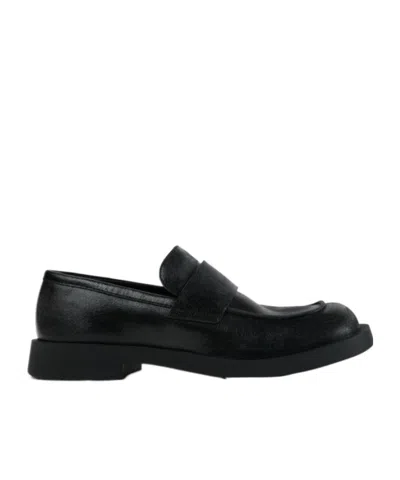 Camper Mil 1978 Black Leather Loafers