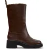 Camper Milah Leather Boot In Brown
