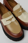 Camper Milah Heeled Loafer In Brown, Women's At Urban Outfitters