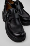 Camper Milah Leather Monk-strap Shoe In Black, Women's At Urban Outfitters