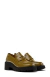 Camper Milah Loafer In Medium Green