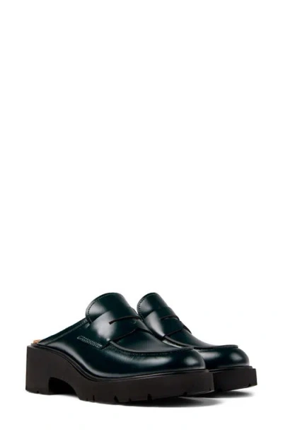 Camper Milah 54mm Leather Mules In Black