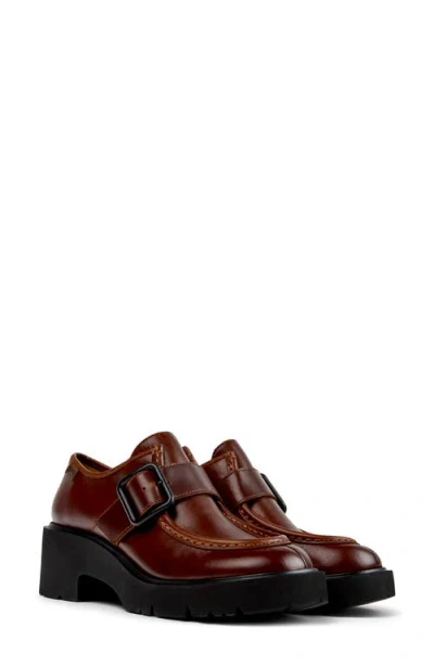 Camper Milah Penny Loafer In Brown