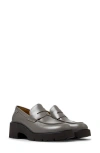 Camper Milah Penny Loafer In Grey